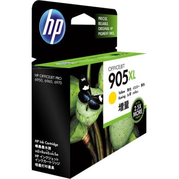 HP 惠普 T6M13AA 905XL 墨盒 黄色 高容量 图2