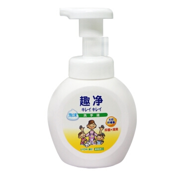 LION 狮王 趣净泡沫洗手液 1瓶装 柠檬香型 250ml *6件 图2