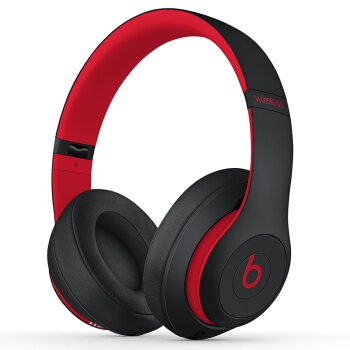 61预售： Beats Studio 3 Wireless 头戴式蓝牙降噪耳机 桀骜黑红（十周年版） 图2