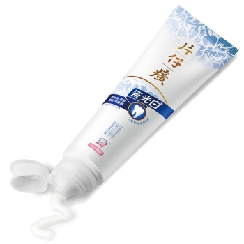 PZH 片仔癀 瓷光白牙膏 冰沁桃花 105g *3件 图4