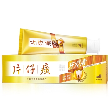PZH 片仔癀牙火清牙膏 菁萃药香 75g *10件 图5