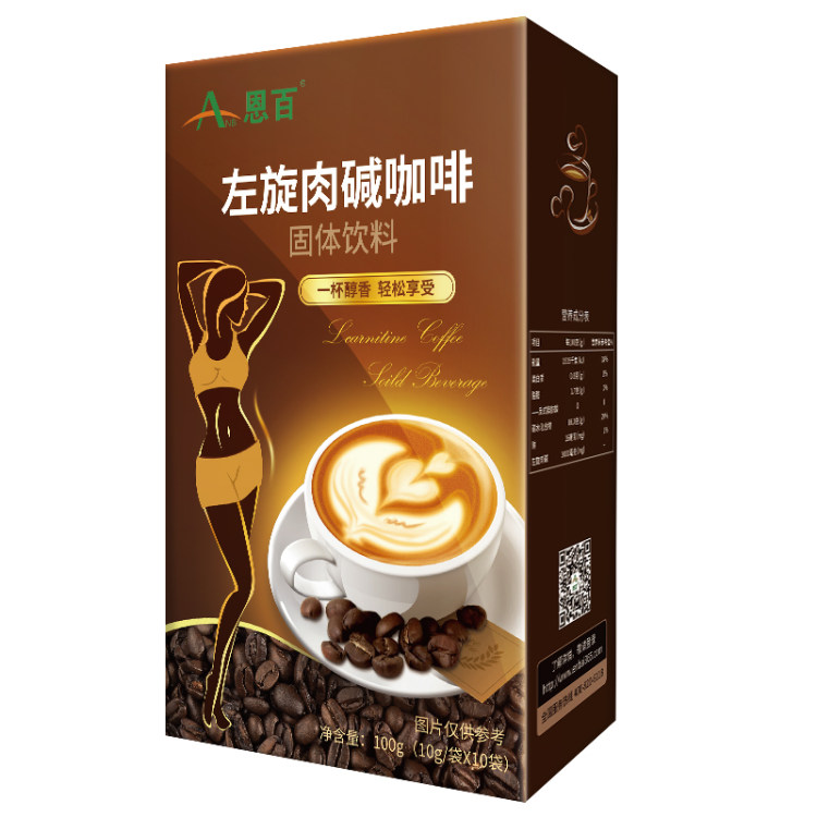 恩百 左旋肉碱咖啡100g 图1