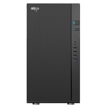 1日0点、61预告： aigo 爱国者 黑曼巴 机箱 黑色 图2
