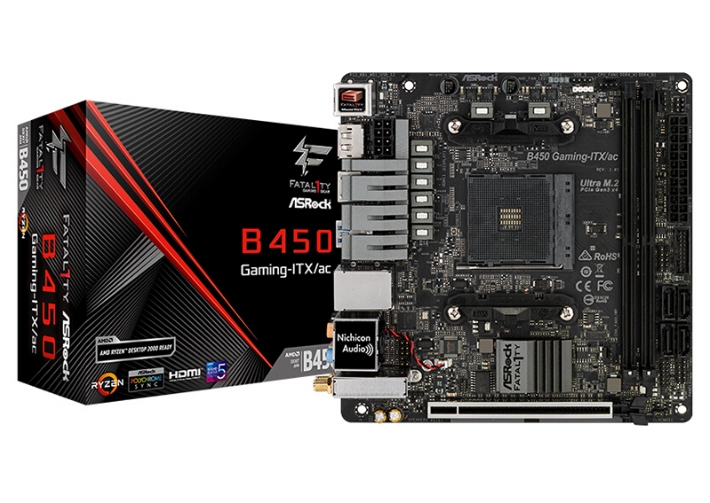 1日0点、61预告： ASRock 华擎 B450 Gaming-ITX/ac 主板 图1