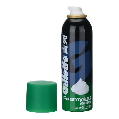 Gillette 吉列 酷爽薄荷型 剃须泡 210g *3件 图4