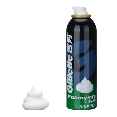 Gillette 吉列 酷爽薄荷型 剃须泡 210g *3件 图5