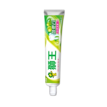 LION 狮王 劲爽白牙膏 香萃苹果 180g *10件 图2