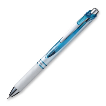 Pentel 派通 BLN75 按动中性笔 0.5mm 白色杆 蓝芯 5支装 *2件 +凑单品 图2