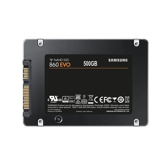SAMSUNG 三星 860 EVO 固态硬盘 500GB SATA接口 MZ-76E500B 图4