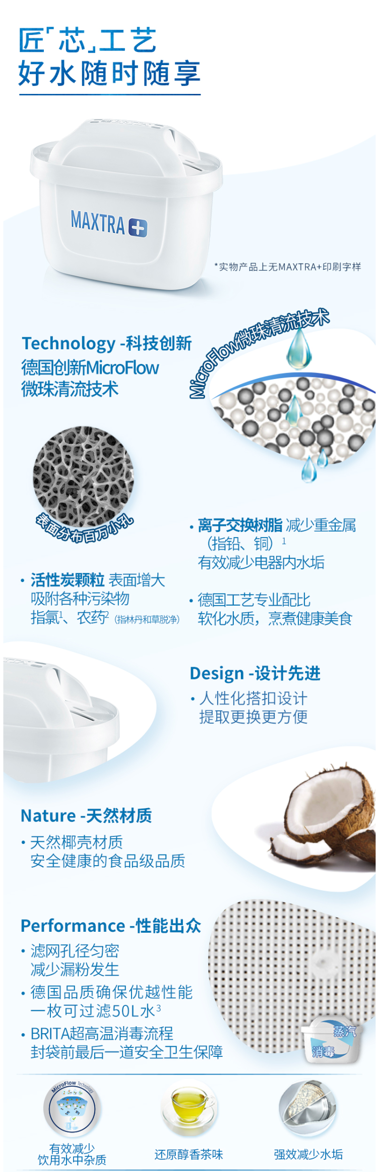 碧然德 Brita 第三代 Maxtra+ 标准版 多效滤芯 12枚 图2