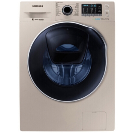 历史低价： SAMSUNG 三星 WD90K5410OG/SC 9公斤 洗烘一体滚筒洗衣机 图1