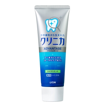 LION 狮王 齿力佳 酵素洁净防护牙膏 草本薄荷 *7件 图1