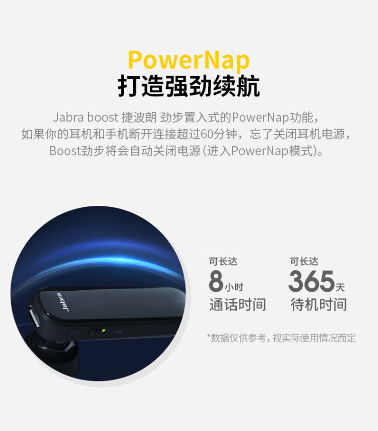 Jabra 捷波朗 劲步Boost 蓝牙无线单耳商务耳机 图4