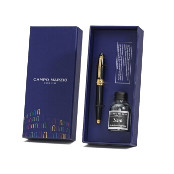 京东PLUS会员： Campo Marzio 凯博 经典迷你钢笔 黑色 礼盒 +凑单品 图1