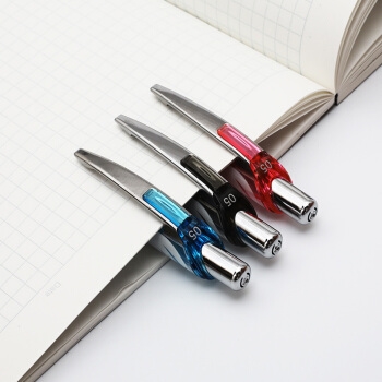 Pentel 派通 BLN75 按动中性笔 0.5mm 白色杆 蓝芯 5支装 *2件 +凑单品 图3