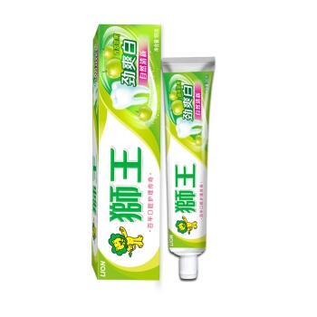 LION 狮王 劲爽白牙膏 香萃苹果 180g *10件 图4