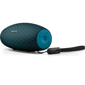 PHILIPS 飞利浦 BT6900B 音乐小号角 防水蓝牙音箱 蓝色 图2