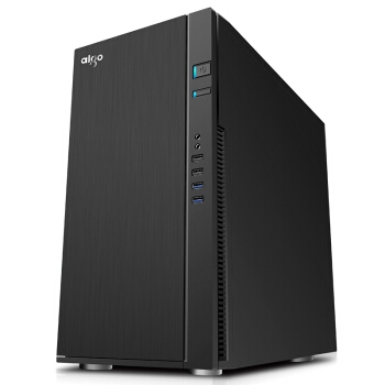 aigo 爱国者 黑曼巴 机箱 黑色 图1