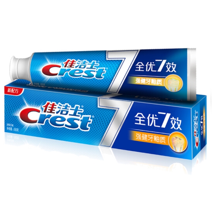 Crest 佳洁士 强健牙釉质牙膏 180g *3件 图1