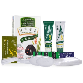 SAVOL 章华 生态焗油染发霜 140ml *3件 图2
