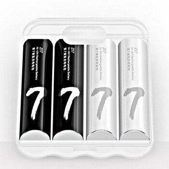 京贴凑单品： ZMI 紫米 紫7镍氢 7号充电电池 4节 图1