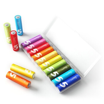 京贴凑单品： ZMI 紫米 彩虹 5号/7号 碱性电池 10粒装 图2