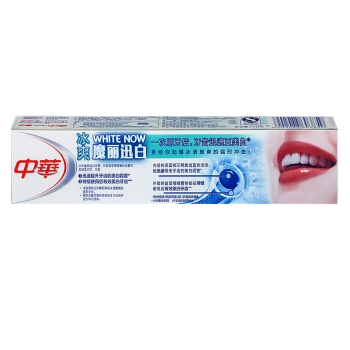 ZHONGHUA 中华 魔丽迅白 牙膏 冰极薄荷 170g（赠：牙膏20g+牙刷座） *8件 图3