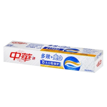 ZHONGHUA 中华 多效+亮白牙膏 清新薄荷 130g *13件 图5