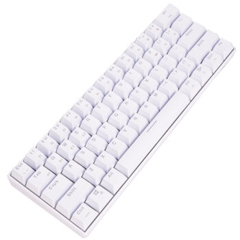 ROYAL KLUDGE RK61 蓝牙双模机械键盘 61键 白色 青轴 图5
