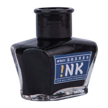 凑单品： M&G 晨光 AICW9001B 碳素墨水 蓝黑 60ml/瓶 图2