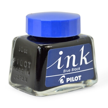 PILOT 百乐 INK-30 非碳素墨水 30ml 蓝黑 *6件 图4