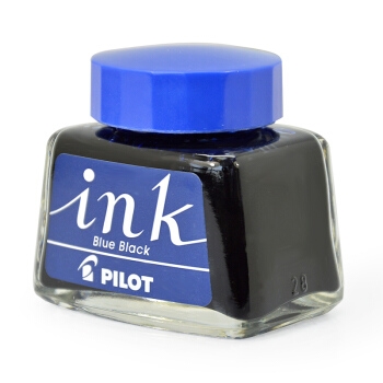 PILOT 百乐 INK-30 非碳素墨水 30ml 蓝黑 *6件 图1