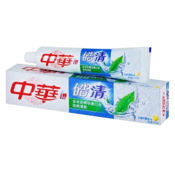 ZHONGHUA 中华 皓清 牙膏 沁醒柠檬 130g *15件 图1