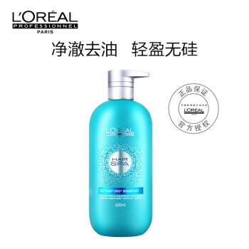L'OREAL PARIS 巴黎欧莱雅 丝泉净化洗发水 600ml （赠同款100ml*2） *2件 +凑单品 图1