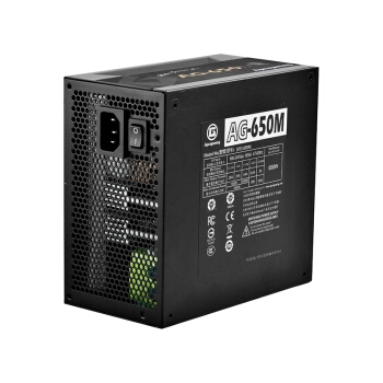 京东PLUS会员： Apexgaming 艾湃电竞 AG-650M 额定650W 全模组金牌 台式机电源 图5