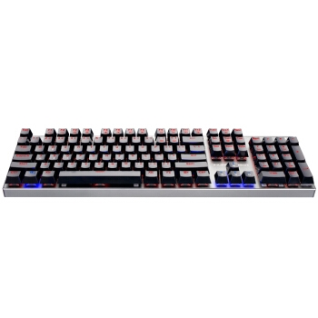 ThundeRobot 雷神 黑金刚K70C 机械键盘 青轴 金属黑 图2
