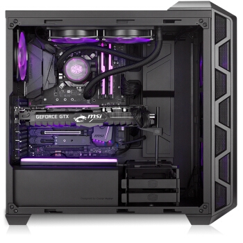 8日0点： COOLERMASTER 酷冷至尊 H500 机箱 图3