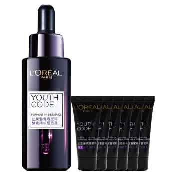 L'OREAL PARIS 巴黎欧莱雅 青春密码酵素精华肌底液 50ml+7.5ml*8 图1