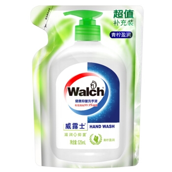 Walch 威露士 健康抑菌洗手液补充装 525ml *2件 图4