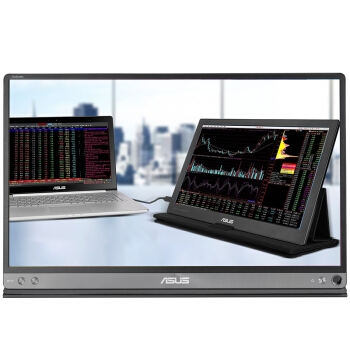 6日0点： ASUS 华硕 MB16AC 15.6英寸 IPS便携显示器 图1