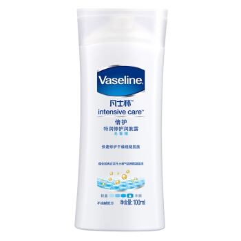 Vaseline 凡士林 特润无香精 润肤露 100ml *7件 图1