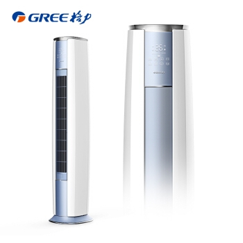 GREE 格力 KFR-50LNhZaB3W 圆柱柜机空调 2匹 图2