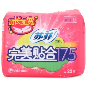 Sofy 苏菲 完美贴合系列 卫生护垫 175mm 20片 *8件 图2