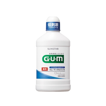 G·U·M 牙周护理漱口水 清新薄荷 （500ml+赠80ml） *3件 图1