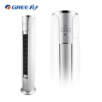 GREE 格力 臻净爽 KFR-72LW/NhIbB2W 3匹 变频冷暖 立柱式空调 图2