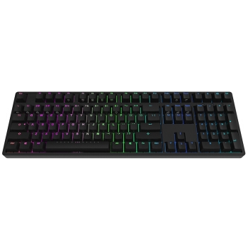 iKBC F-108 RGB 幻彩背光 机械键盘 Cherry红轴 黑色 图3