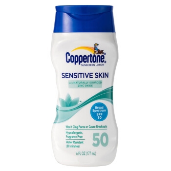 Coppertone 确美同 水宝宝 敏感肌温和防晒霜 SPF50 177ml *3件 图1