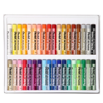 京东Plus会员： Pentel 派通 PHN-36 油画棒 36色 *5件 图1