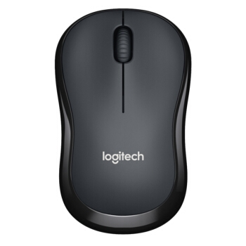 Logitech 罗技 M220 无线静音鼠标 灰色 图1