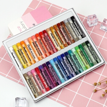 京东Plus会员： Pentel 派通 PHN-36 油画棒 36色 *5件 图5